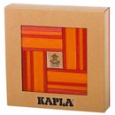 KAPLA Steine 40er Box Rot und Orange + Buch