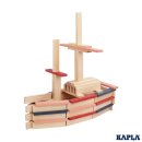 KAPLA 120er Box Rosa, Rot, Dunkelblau
